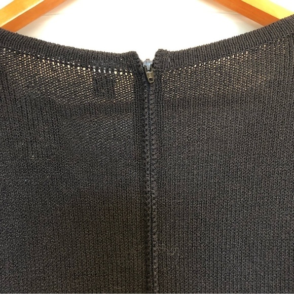 Vintage St. John Dress, Black, Size 10 - Picture 4 of 10